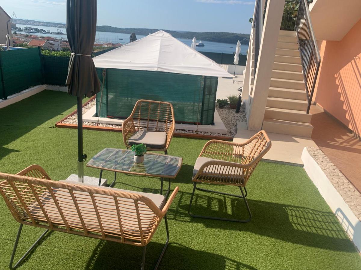 Apartments Villa Bella Vista Seget Трогір Екстер'єр фото