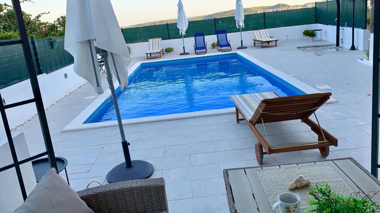 Apartments Villa Bella Vista Seget Трогір Екстер'єр фото